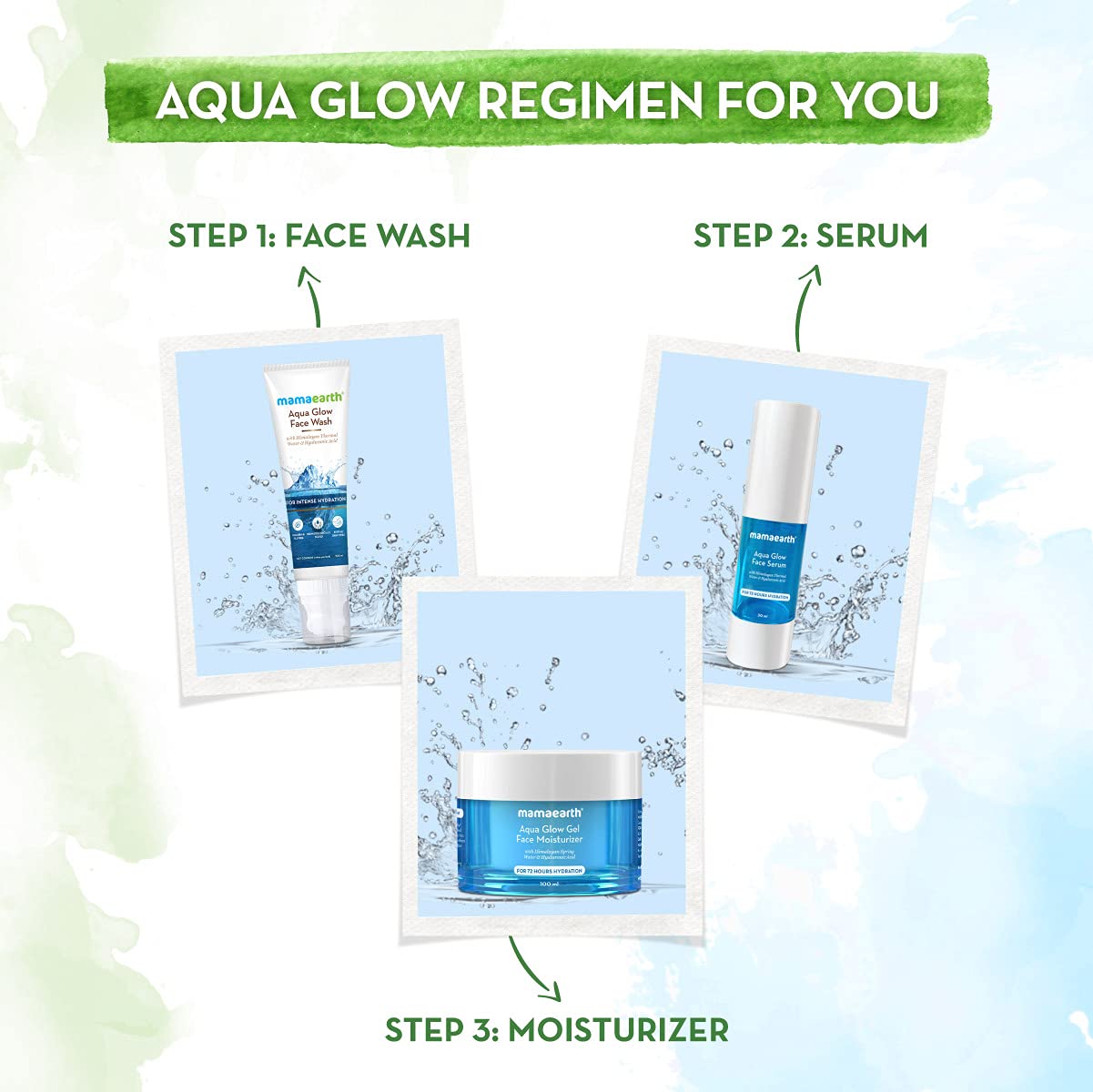 Get Glowing Skin: Mamaearth Aqua Glow's Secret.